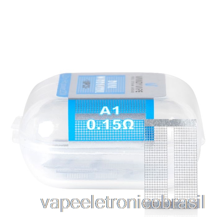 Vape Eletrônico Vandy Vape M Mesh Sheet Coils (10 Folhas) M V2 Rda Coil - 0,15ohm A1 Dual M Coil (10 Unidades)